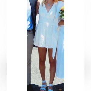 Do+Be White Lace Romper